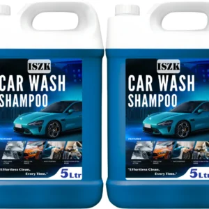 ISZK Premium Car & Bike Wash Shampoo Liquid (10L) | With Extra Foam Booster | Car Washing Liquid